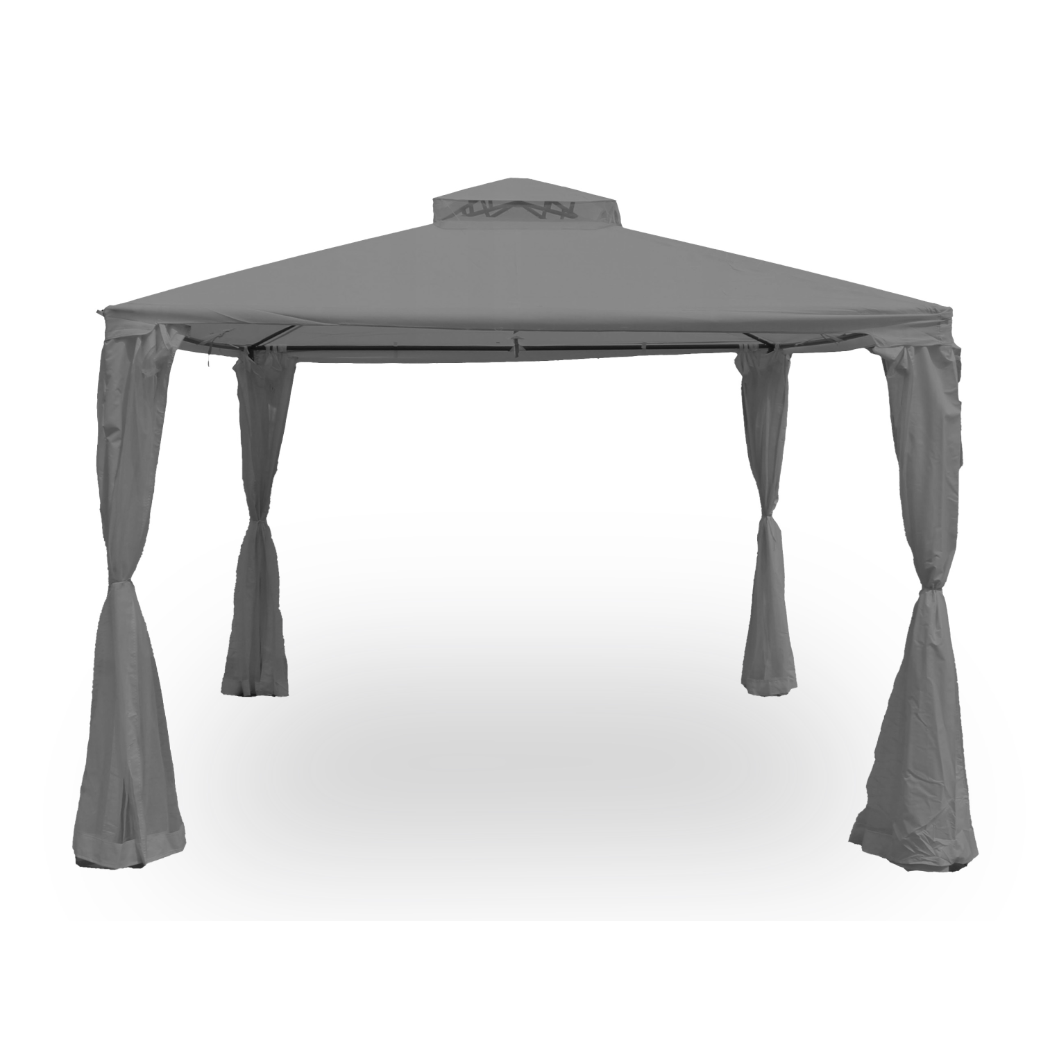 PAWILON NAMIOT OGRODOWY ALEX ALTANKA Z MOSKITIERĄ SZARY ANTRACYT