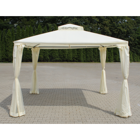 PAWILON NAMIOT OGRODOWY ALEX ALTANKA Z MOSKITIERĄ SZARY ANTRACYT