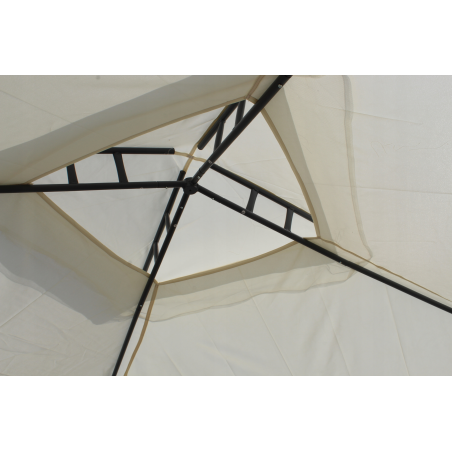 PAWILON NAMIOT OGRODOWY ALEX ALTANKA Z MOSKITIERĄ SZARY ANTRACYT