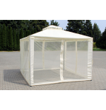 PAWILON NAMIOT OGRODOWY ALEX ALTANKA Z MOSKITIERĄ SZARY ANTRACYT