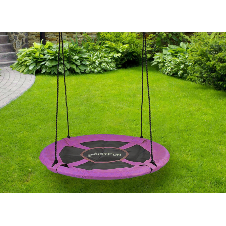 Bocianie gniazdo różowe FLY JUST FUN 100CM