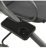 Huśtawka ogrodowa WZMACNIANA RELAX COMFORT szara