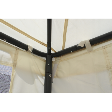 PAWILON NAMIOT OGRODOWY ALEX ALTANKA Z MOSKITIERĄ BEŻOWY