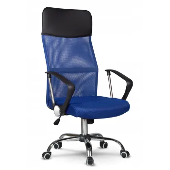 Fotel obrotowy XENOS do gabinetu, biura niebieski