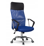 Fotel obrotowy XENOS do gabinetu, biura niebieski