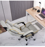 Fotel obrotowy, biurowy, ergonomiczny COMO szary