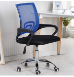 FOTEL KRZESŁO BIUROWE Z55 NIEBIESKI DLA DZIECI