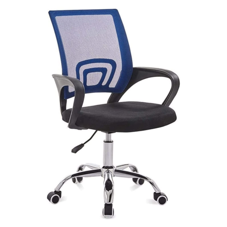 FOTEL KRZESŁO BIUROWE Z55 NIEBIESKI DLA DZIECI