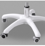 Krzesło/fotel biurowy dla gabinetu, pracowni, kosmetyczne FLOWERS różowy