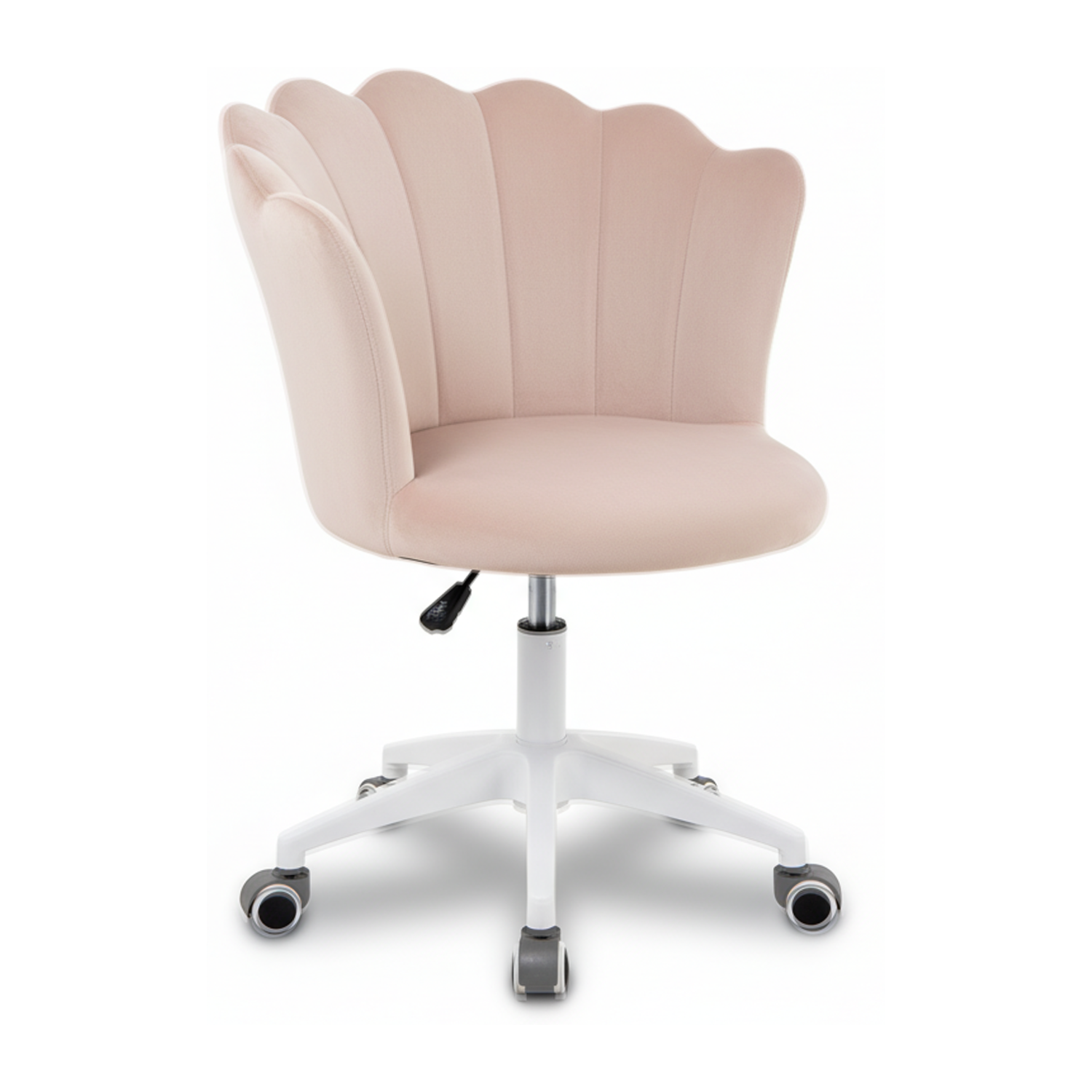 Krzesło/fotel biurowy dla gabinetu, pracowni, kosmetyczne FLOWERS BEŻOWY