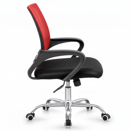 FOTEL KRZESŁO BIUROWE Z55 CZERWONY DLA DZIECI