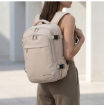 Plecak kabinowy WINGS bagaż podręczny 40x25x20 Ryanair Wizz Air 20L KHAKI