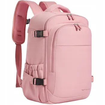 Plecak kabinowy WINGS bagaż podręczny 40x25x20 Ryanair Wizz Air 20L PINK
