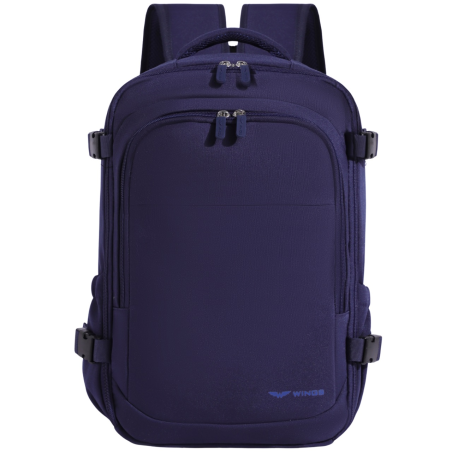 Plecak kabinowy WINGS bagaż podręczny 40x25x20 Ryanair Wizz Air BLUE