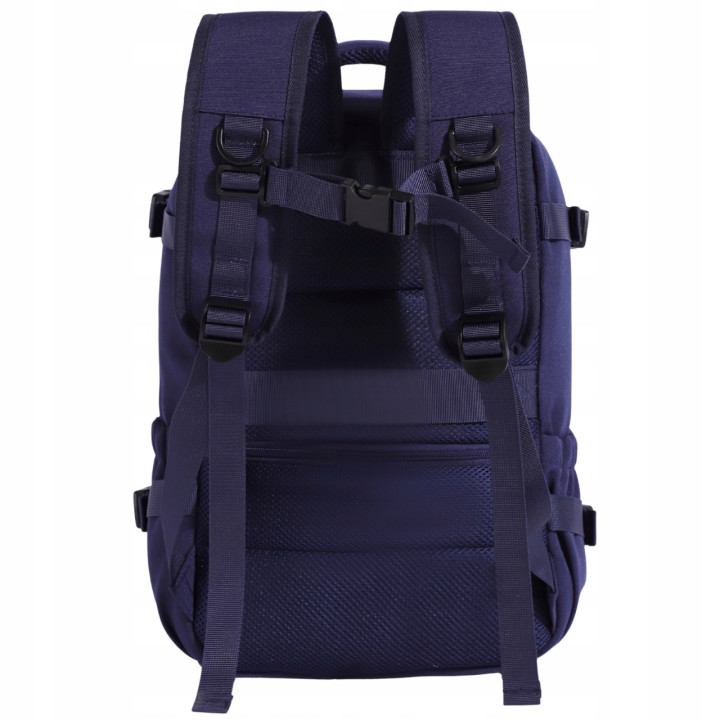Plecak kabinowy WINGS bagaż podręczny 40x25x20 Ryanair Wizz Air BLUE
