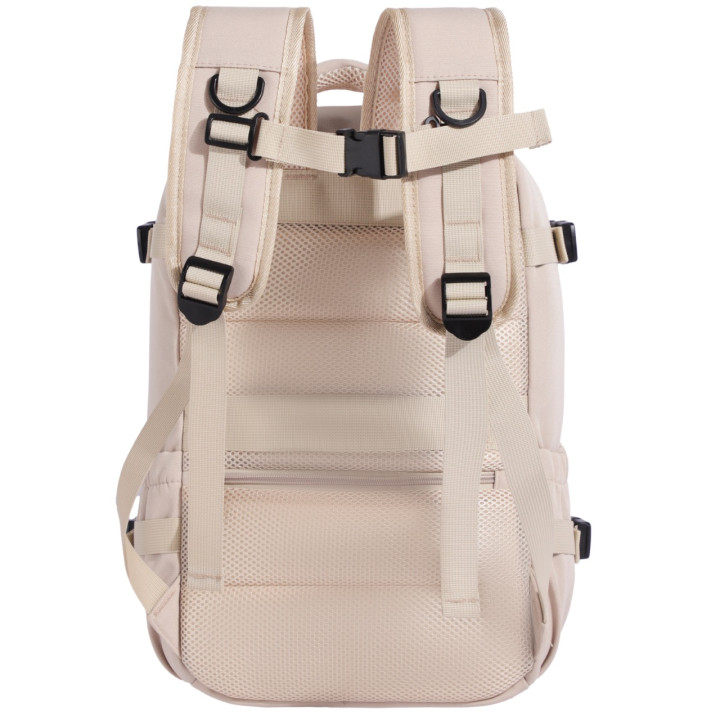 Plecak kabinowy WINGS bagaż podręczny 40x25x20 Ryanair Wizz Air 20L KHAKI