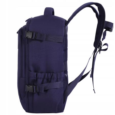 Plecak kabinowy WINGS bagaż podręczny 40x25x20 Ryanair Wizz Air BLUE