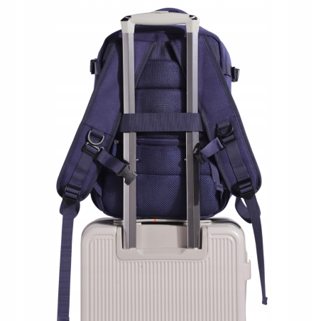 Plecak kabinowy WINGS bagaż podręczny 40x25x20 Ryanair Wizz Air BLUE