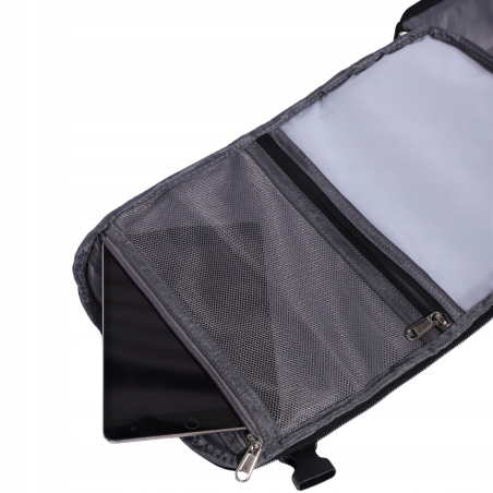 Plecak kabinowy WINGS bagaż podręczny 40x25x20 Ryanair Wizz Air 20L KHAKI