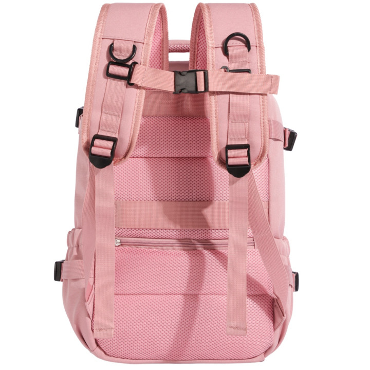 Plecak kabinowy WINGS bagaż podręczny 40x25x20 Ryanair Wizz Air 20L PINK