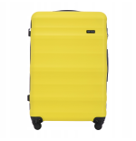 Walizka WINGS twarda duża ABS VULT01 L YELLOW 97 l