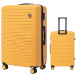 Walizka na 4 kółkach z ABS-u bagaż podróżny CT01 L YELLOW WINGS