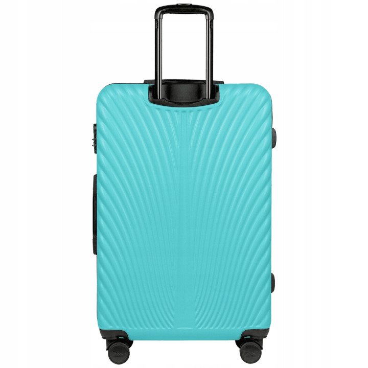 Walizka twarda duża ABS SN120 L LIGHT BLUE 97 l WINGS