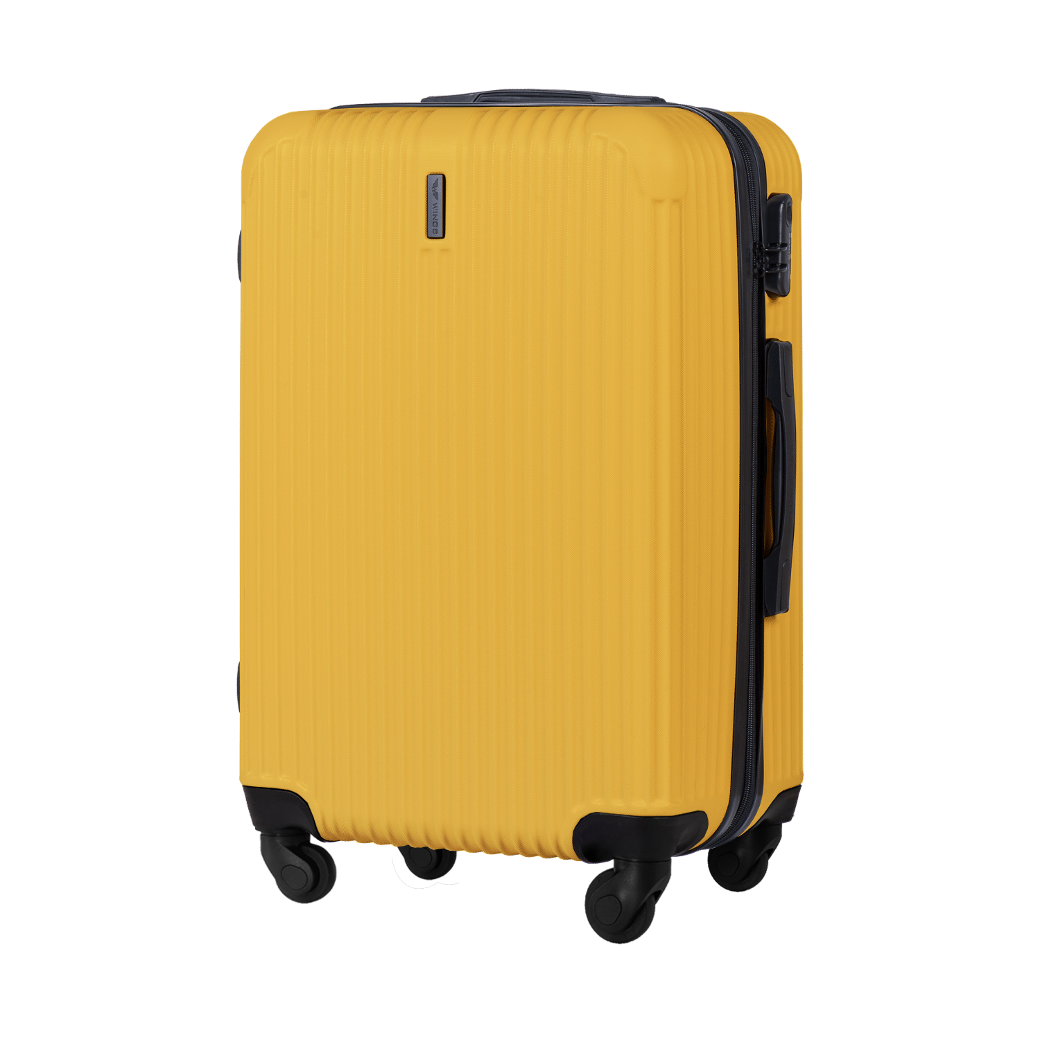 Walizka twarda Wings ABS TR058 L YELLOW 97 l