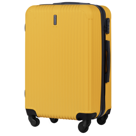 Walizka twarda Wings ABS TR058 L YELLOW 97 l