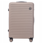 Walizka WINGS twarda duża ABS CT01 L CHAMPAGNE 97 l