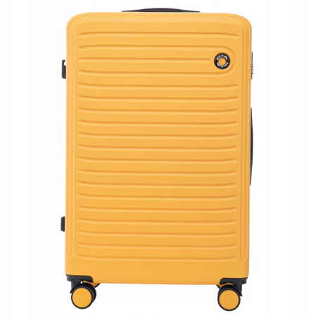 Walizka na 4 kółkach z ABS-u bagaż podróżny CT01 L YELLOW WINGS