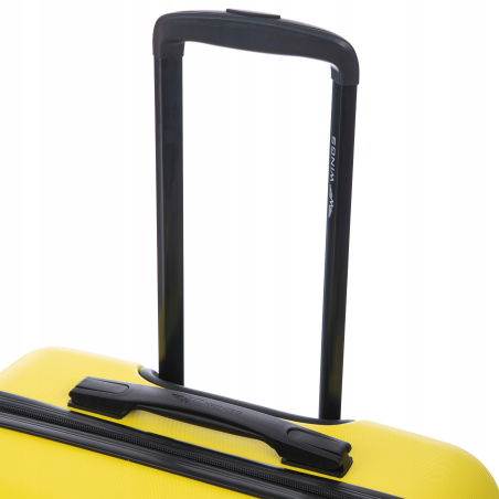 Walizka WINGS twarda duża ABS VULT01 L YELLOW 97 l