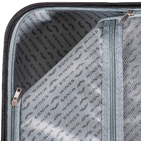 Walizka twarda Wings ABS TR058 L YELLOW 97 l