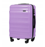 Walizka twarda średnia polipropylen PC17268 M PURPLE 63 l WINGS