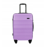 Walizka twarda średnia polipropylen PC17268 M PURPLE 63 l WINGS
