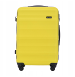 Walizka twarda średnia ABS VULT01 M YELLOW 63 l WINGS