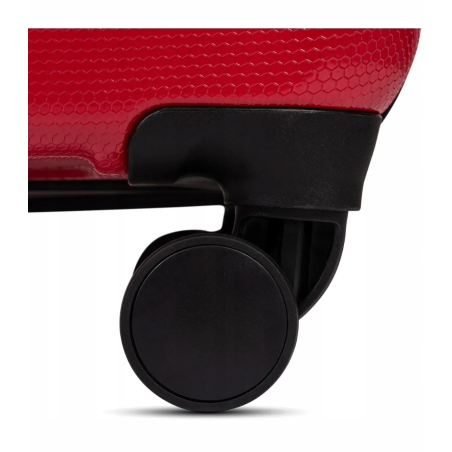 Walizka twarda średnia polipropylen PC17268 M PURPLE 63 l WINGS