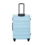 Walizka na 4 kółkach wytrzymały bagaż podróżny VULT01 L Light blue WINGS