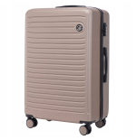 Walizka WINGS twarda duża ABS CT01 L CHAMPAGNE 97 l