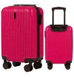 Walizka twarda kabinowa Wings ABS TR059 S ROSE RED- EGRET 38 l