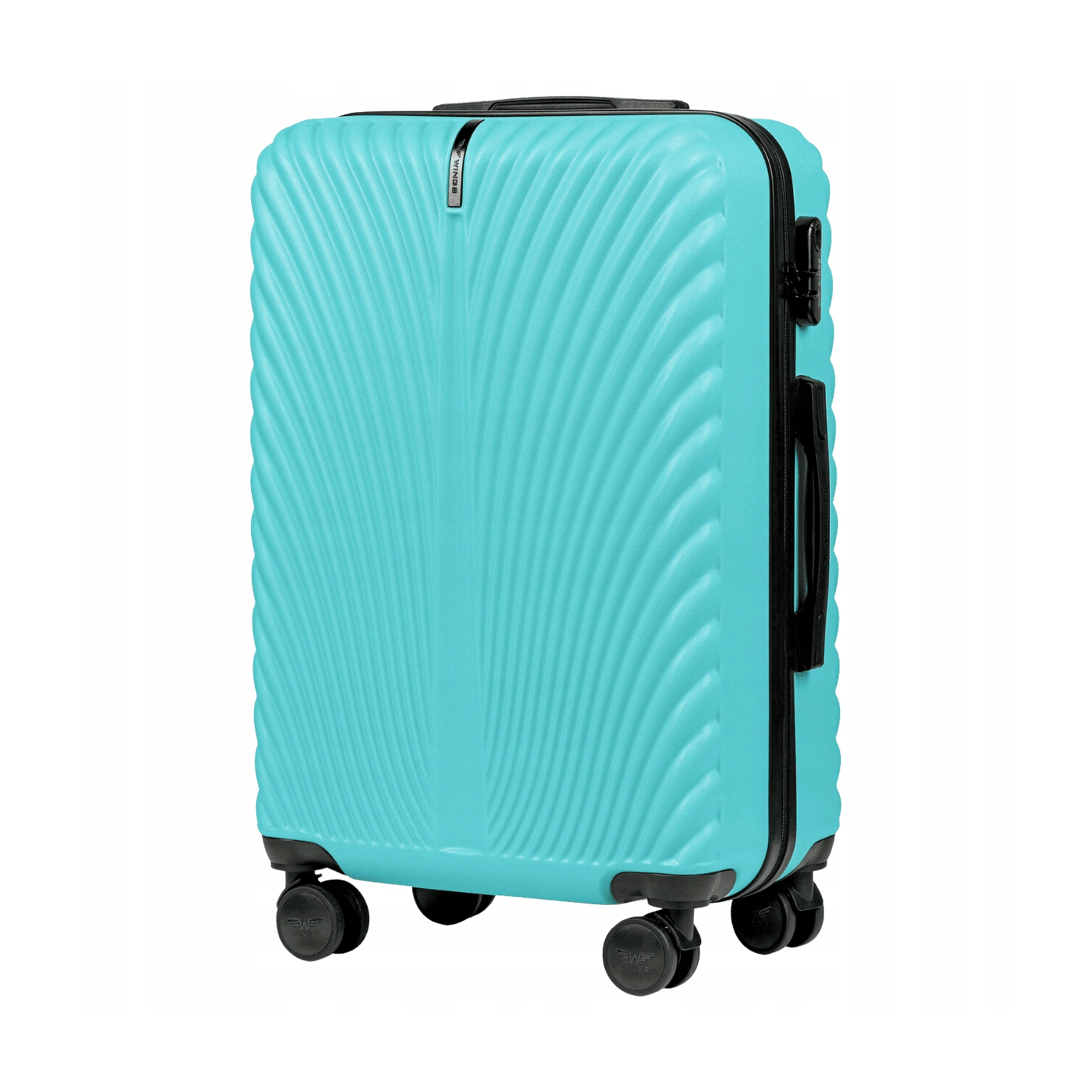 Walizka twarda średnia ABS SN120 M LIGHT BLUE 63 l WINGS