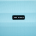 Walizka na 4 kółkach wytrzymały bagaż podróżny VULT01 L Light blue WINGS