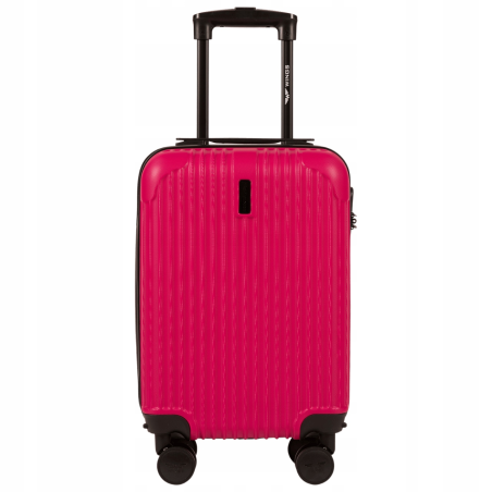Walizka twarda kabinowa Wings ABS TR059 S ROSE RED- EGRET 38 l
