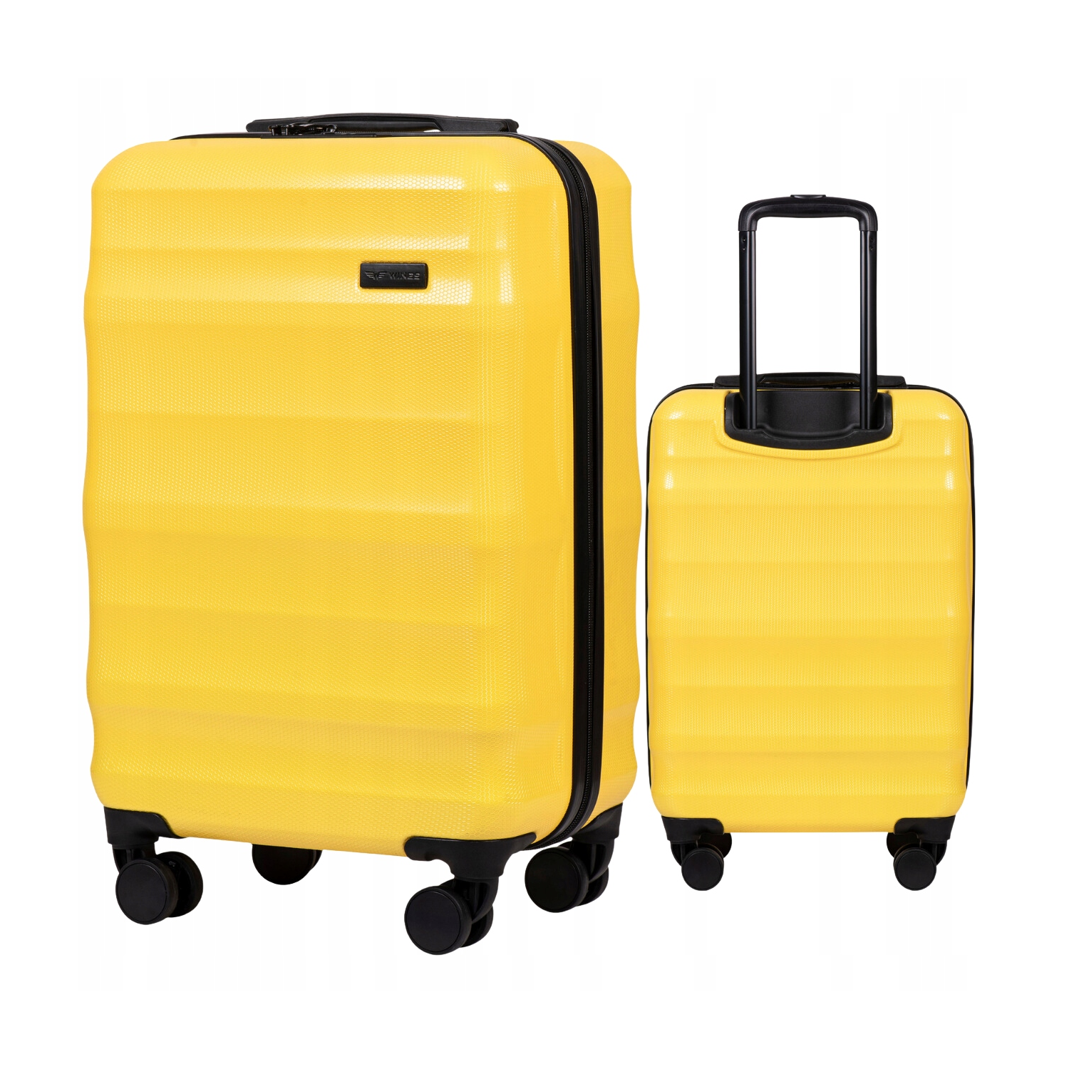 Walizka twarda kabinowa poliwęglan (polikarbonat) PC17268 S YELLOW WINGS