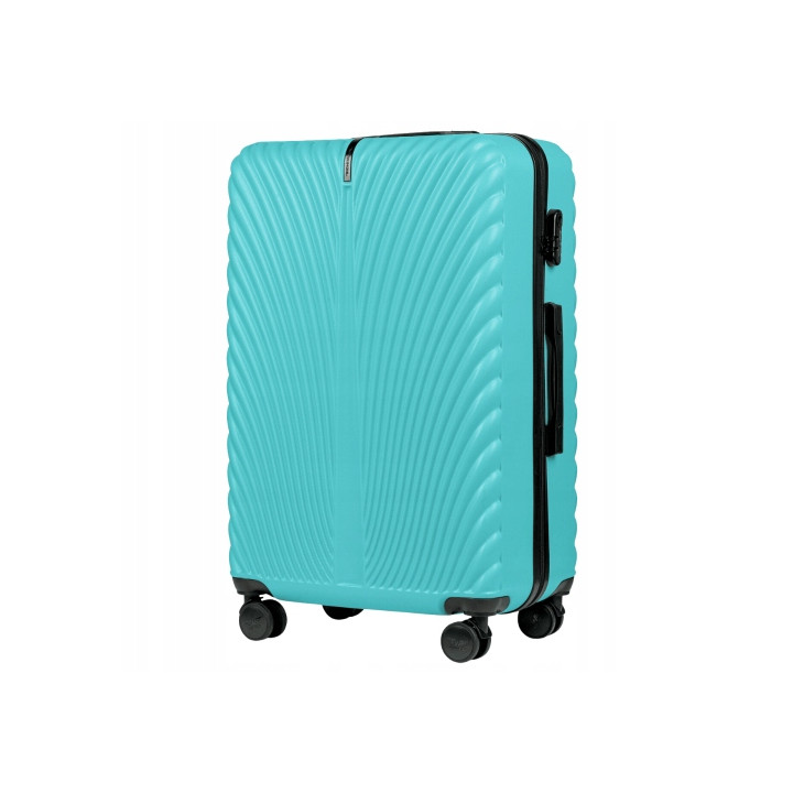 Walizka twarda średnia ABS SN120 M LIGHT BLUE 63 l WINGS