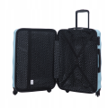 Walizka twarda kabinowa ABS VULT01 S LIGHT BLUE 38 l WINGS
