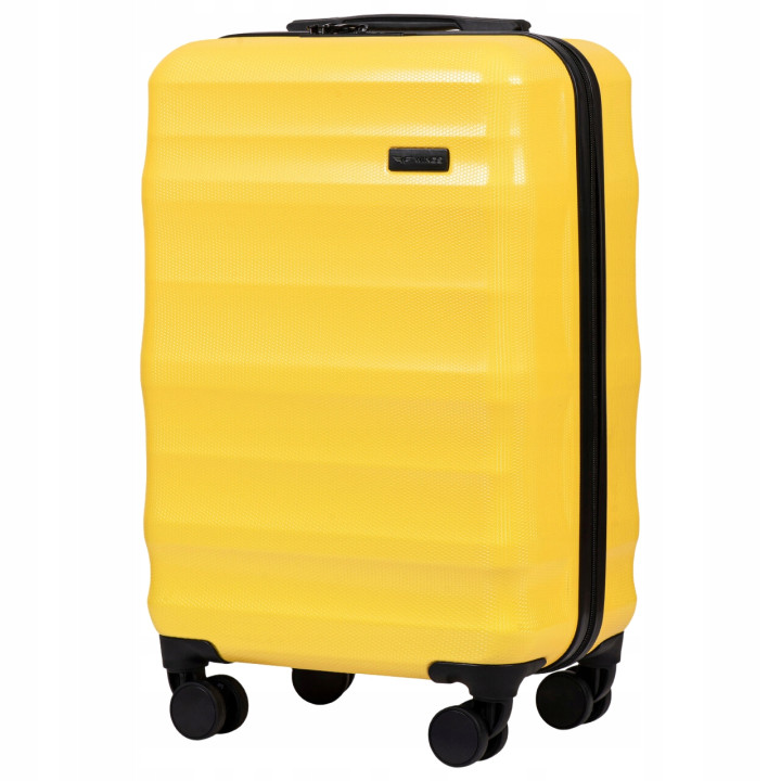 Walizka twarda kabinowa poliwęglan (polikarbonat) PC17268 S YELLOW WINGS