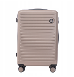 Walizka WINGS twarda średnia ABS CT01 M CHAMPAGNE 63 l