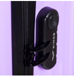 Walizka twarda kabinowa Wings ABS TR059 S ROSE RED- EGRET 38 l