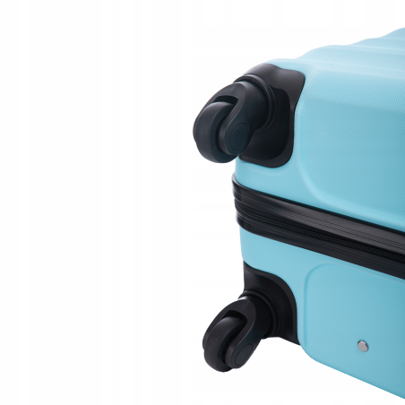 Walizka twarda kabinowa ABS VULT01 S LIGHT BLUE 38 l WINGS